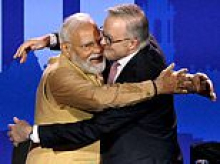 PETER VAN ONSELEN: Albo's nuclear hypocrisy glows in the dark. Indian PM Narendra Modi's visit exposes it