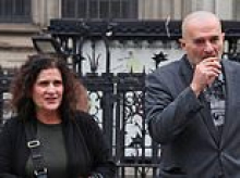 Siblings who went into neighbour's garden and hacked down their 33-foot Leylandiis set to lose childhood home after being handed £209,000 court bill