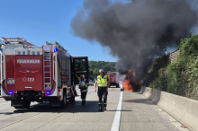 Auf Autobahnen: Hitze und schlechte Wartung sorgen für Anstieg an Fahrzeug-Bränden