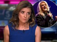 Baffling moment Channel 5 news presenter Dani Sinha caught furiously rolling eyes after announcing Bonnie Tyler's death