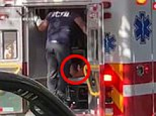 Disturbing video shows unconscious Mitch McConnell stretchered into ambulance