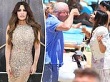 As Kimberly Guilfoyle guzzles at gay-friendly Greek beach bar... Trump exposes her with major new bruising that's got insiders gasping: 'We are not buying it anymore'