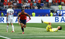 Zlati španski joker Merino po Portugalcih izločil še Belgijce