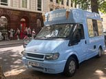 Ice cream wars heat up: 99 cones now change hands for a sweat-inducing SEVEN POUNDS in Britain's latest heatwave