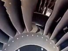 New video shows shattered engine of Ryanair plane that smashed window and sucked passenger out as desperate wife clung to his feet