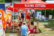 Fotos vom Auftakt der Kleine Zeitung Bädertour im Stukitzbad 