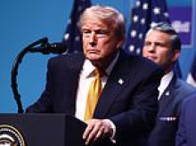 Trump rails against 'maggot' and 'flunky' NYT journalists as DOJ subpoenas newspaper over incendiary Air Force One report