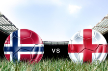 Fußball-WM: Das Viertelfinale Norwegen gegen England jetzt live