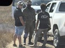 Democrat lawmaker claims he was DETAINED by gun-wielding Israelis during trip to Middle East... but right-wingers slam him for 'staging publicity stunt'