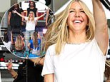 Ellie Goulding surprises England fans with pre-match performance in Miami Stadium ahead of quarter-final World Cup game against Norway