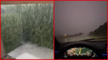 OLUJA NAPRAVILA KRŠ I LOM U REGIONU: Padao led veličine jajeta, vozači se sakrivali ispod nadvožnjaka (FOTO/VIDEO)