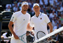 Sinner ostaja na vrhu lestvice ATP, Zverev prvič po letu 2024 spet številka 2
