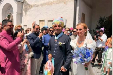 Märchenhochzeit: Deutsche Gräfin heiratet indischen Royal in Bad Aussee
