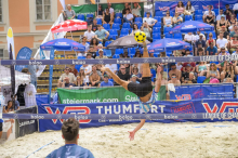 Schwede floh nach Drohnachrichten vom Grazer Footvolley-Turnier