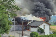 Ursache für Großbrand bei Feuerwehr Lieserhofen geklärt