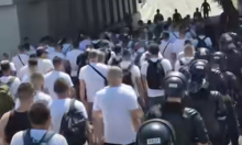 Pogledajte kako je slovačka policija dočekala Torcidu u Žilini