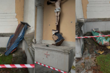 Vandalen beschädigten Heiligenfiguren der Pfarrkirche Deutschlandsberg