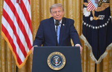 Trump obtožil Kitajsko vmešavanja v volitve leta 2020