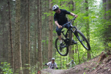 Neue Mountainbike-Strecke: „Soll keinen Grund geben, illegal runterzufahren“
