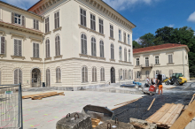 Bei der Kunst-Uni: Jetzt ist die Neugestaltung beim Palais Meran gestartet