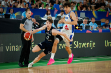 Slovenci po napeti končnici zlomili Francoze za finale EP-ja!