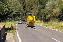 Motorradfahrer kollidierte in St. Oswald mit Pkw: Schwer verletzt