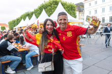 Tausende Fans feierten in Klagenfurt mit Spanien den Weltmeistertitel