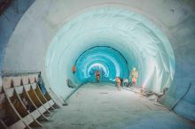 Toter und Verletzter bei Unfall auf Semmering-Basistunnel-Baustelle