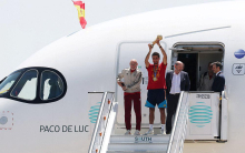 Rodri in kolegi prispeli v domovino, v Madridu parada šampionov