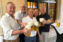 Promis feierten Sternekoch und Weinpaten aus Kärnten