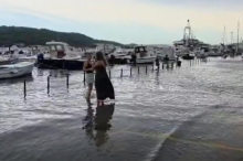 Meteotsunami überflutet Küstenstädte an Kroatiens nördlicher Adria