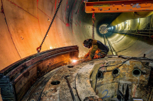 Arbeitsunfall: Windböe kostete Arbeiter beim Semmeringtunnel das Leben
