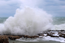 Gefährliche Unwetter über der Adria und den Küstenregionen