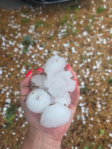 Neurje na severu Jadrana in v predelih Istre, v Rovinju padala toča v velikosti oreha