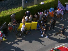 Grd padec na kronometru uničil sanje Floriana Lipowitza #video
