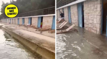 VIDEO Nevrijeme na Korčuli! 'Za šest minuta nam je more došlo do kuća. Sve je poplavljeno'