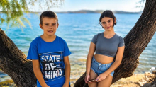 MALENI HEROJI Nikol (13) i Stjepan (10) spasili dvogodišnje dijete iz mora na Pelješcu...