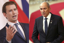 Nekdanji avstrijski kancler Kurz se je srečal z Janšo, lobiral naj bi za izraelski Dream Group