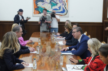Vučić sa delegacijom EBRD za Jugoistočnu Evropu: Najavljeno otvaranje regionalnog centra u Beogradu FOTO