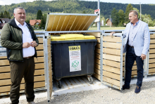 V štirih občinah postavili medvedovarne smetnjake