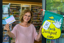 Kein Lebenszeichen vom Glückspilz, der Achtfachjackpot knackte