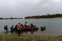 Angeblich untergehende Frau löste Suchaktion beim Schwarzlsee aus