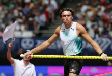 Duplantis po težavah v Londonu ni resneje poškodovan