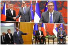 UŽIVO PALATA SRBIJA: Počeo sastanak u četiri oka predsednika Vučića i češkog premijera Babiša (FOTO)