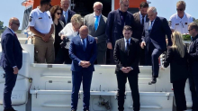 FOTO Radman i češki ministar odali počast poginulim Česima u havariji jedrilice kod Splita