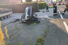 Mopedauto-Unfall: Mann (57) wurde samt Sitz auf Straße katapultiert