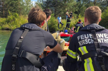 Identität unbekannt: Spaziergänger entdeckt Leiche in der Drau