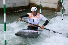 Benjamin Savšek v finale SP-ja v Oklahomi z osmim časom