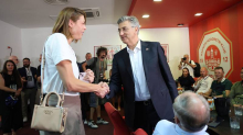 FOTO Plenković odgledao ragbijaški spektakl u Splitu. S njim je bila i Blanka Vlašić