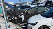 FOTO Dva auta izgorjela u Rogoznici: Čule su se detonacije